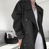 2025 Damen Khaki Midilanger Trenchcoat: Britischer Stil, Taillenformend, Lässige Eleganz.