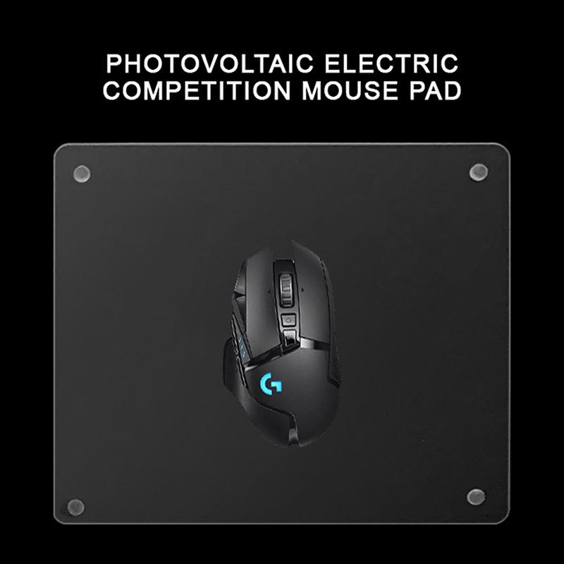 Tappetino per Mouse Esports Tappetino per Mouse in Vetro Per Gamer Resistente all'Acqua e alla Polvere Tappetini per Mouse