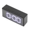 Digital Clock Energy Saving Backlight LED Mirror Digital Display Electronic Alarm Clock for Dormitory Home Bedroom White