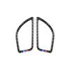 Carbon Faser Auto Dashboard Air Outlet Rahmen Abdeckung Dekorative Aufkleber Auto Innen Zubehör Für BMW 1 Serie F20 F21 2012-17