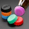 6pcs/set Reusable Silicone Bottle Caps, Seal Beer, Soy Sauce and Vinegar Bottles, Soda, Coke Bottles, Beverage