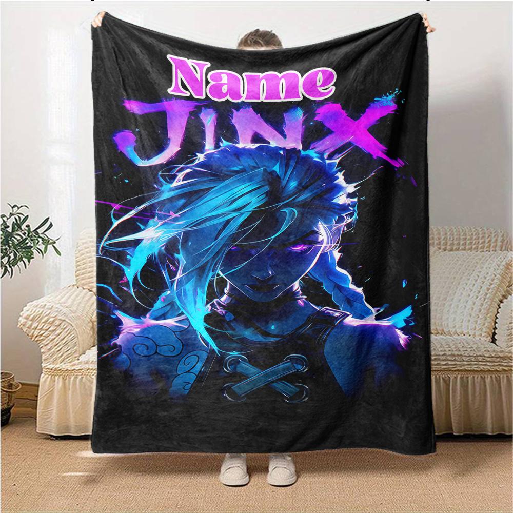 Custom Name Sniper Skull Artwork blanket for Couch & Bed, Plush Cozy Fuzzy Blanket Super Soft & Warm Blankets for Fall and Winter. 0908192