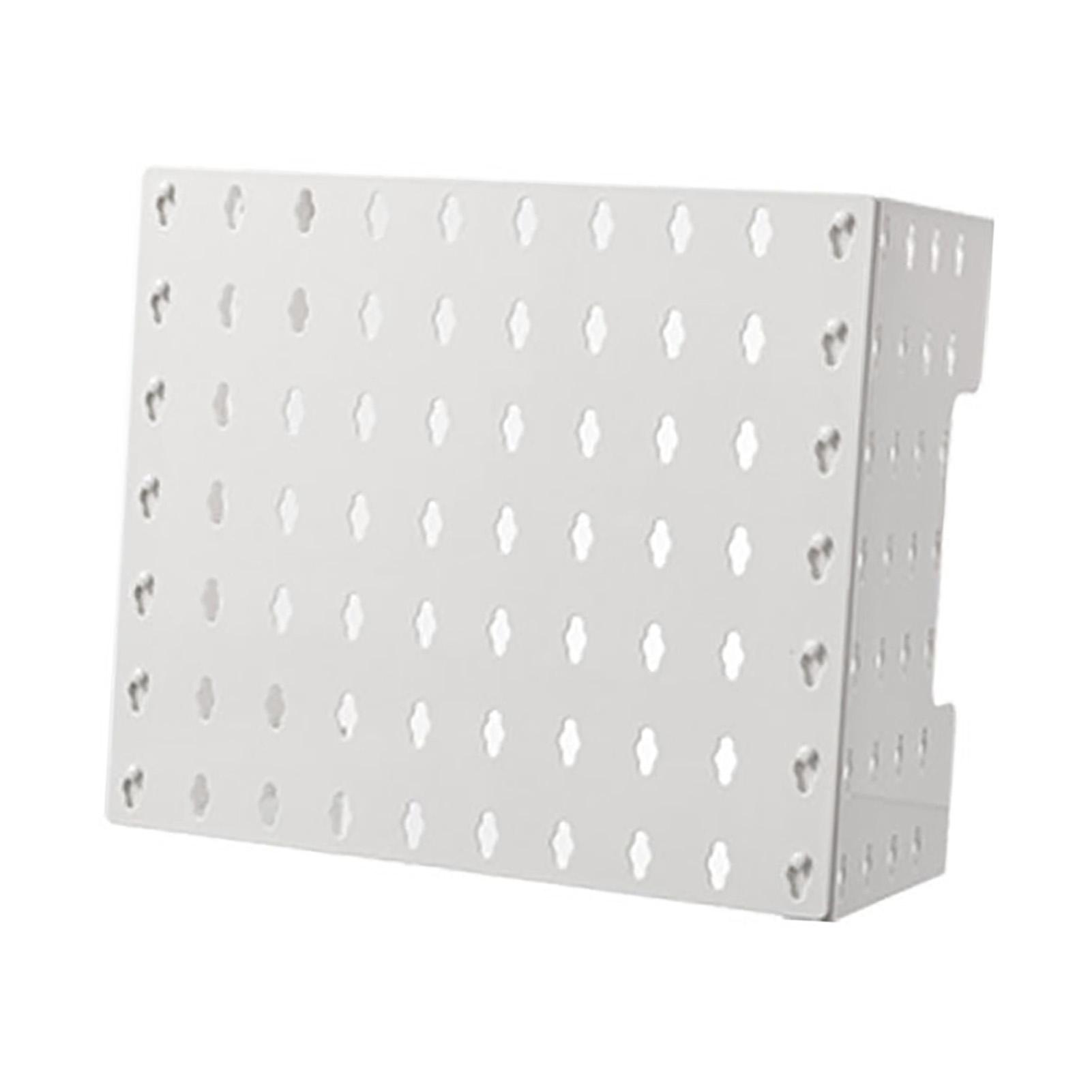 

Перфорированная настенная витрина, многофункциональная перфорированная полка для хранения, крышка для труб газового и водяного нагревателя