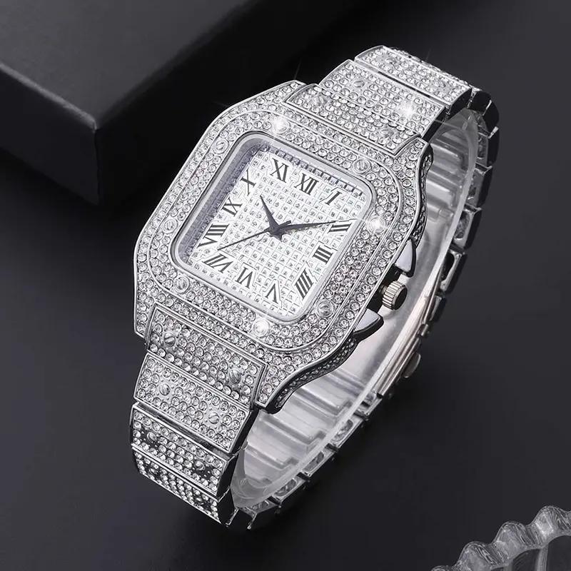 Luxury Men's Dainty Stainless Steel Watches Fashion Silver Quartz Wristwatch Men Business Casual Watch,ideal Choice for Gifts To Men