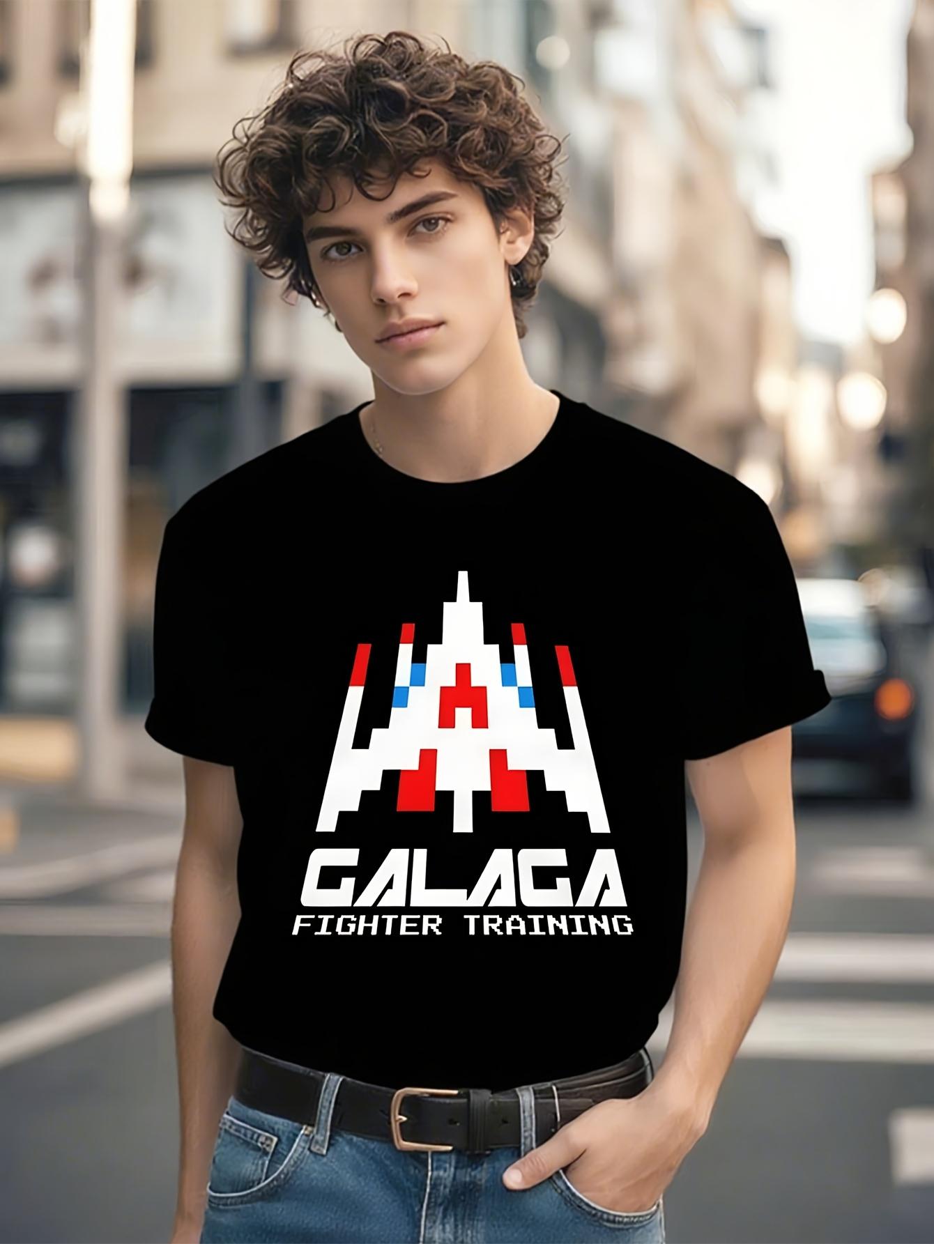 Vintage 70s 80s Retro Arcade Galaga Alien Arcade Game Tsh... XXL