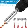 A44Z-Wire Twisting Tool 1/4Inch Hex Shankcable Stripper And Twister Tool Cable Twisting Connector Tool For Cable Wire