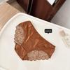 Satin Ice Silk Bow Hollow Triangle Panties - Women's 2025 Hot Style