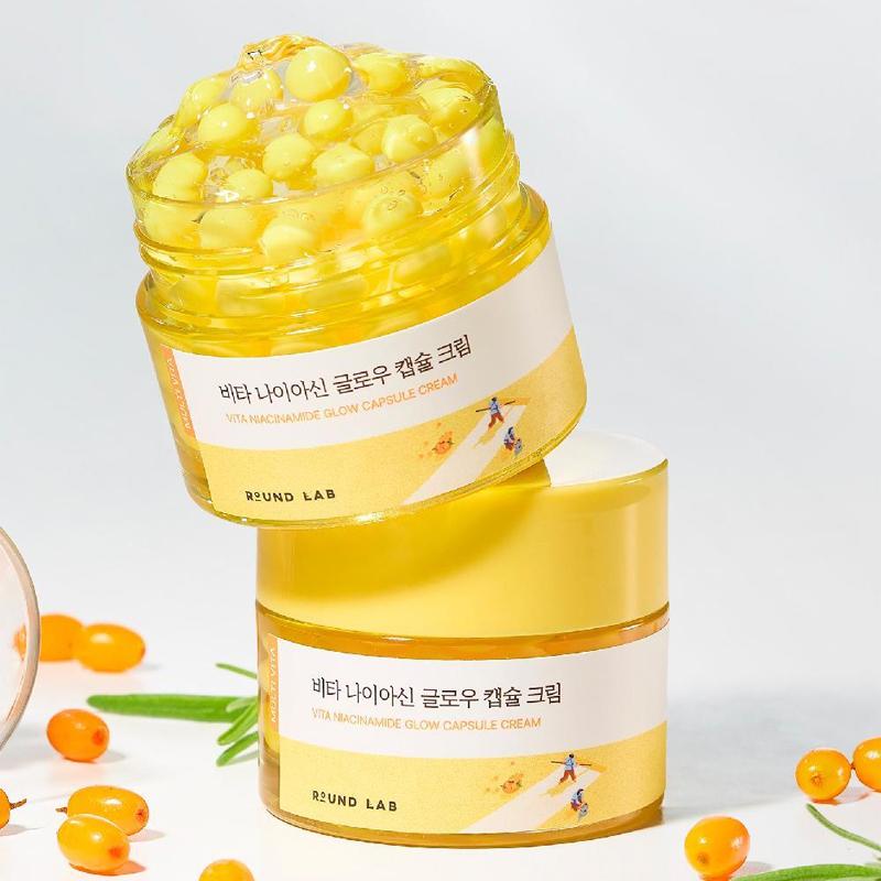 ROUND LAB Crème Capsule Éclat Niacinamide Vita 50ml
