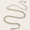 Shaped Design O Waist Chain Women Clothing Skirt Belt Jewelry Fashion Gifts