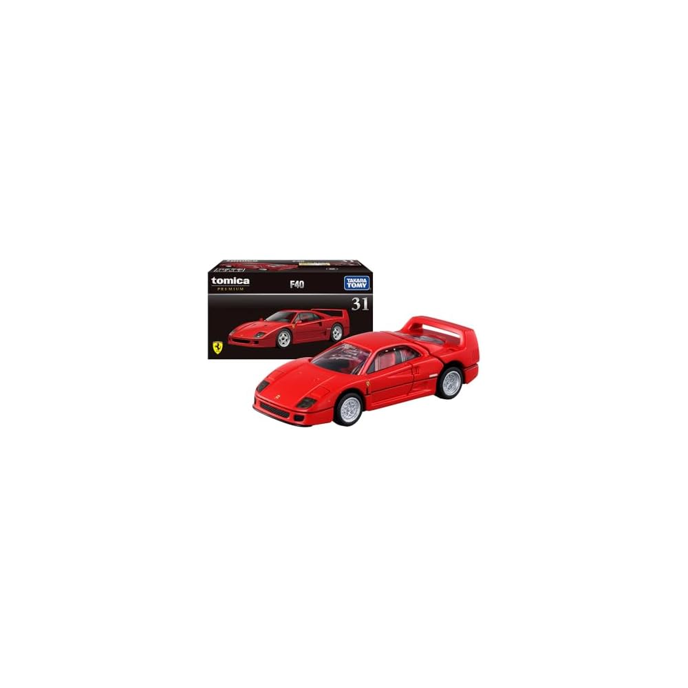 Takara Tomy Tomica Premium F40 Mini Car Toy Unisex 6 Years and Up Boxed ST Mark Certified