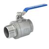 1/4“ 3/8“ 1/2” 3/4” 1” 1-1/4” 1-1/2” BSP Female To Male Straight Two-pieces Full Ports 304 Stainless Steel Ball Valve