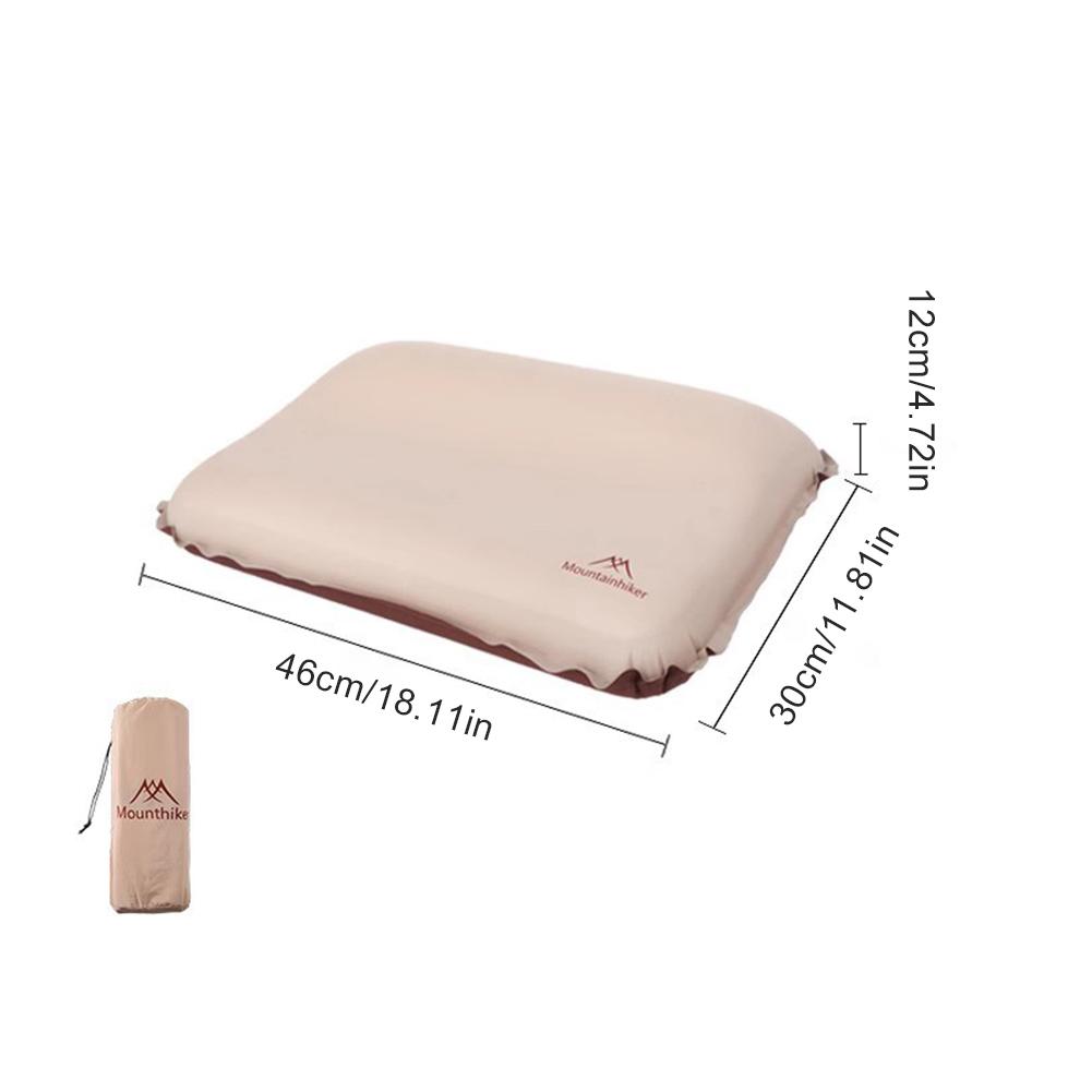 

Сверхлегкая надувная подушка для защиты шеи, эргономичная сжимаемая дорожная подушка для кемпинга, путешествий, походов