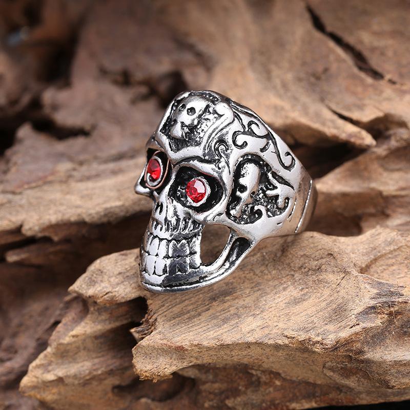 Men's Ring Retro Skull Ring Ring Jewelry