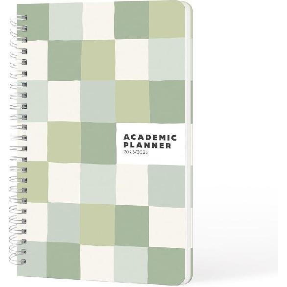 Sweetzer & Orange Academic Planner 2025-2026 – Student Planner for August 2025 to July 2026 – Weekly & Monthly Layout – Sturdy Cover & Stickers