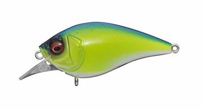 Megabass KNUCKLE60 Bleu Soleil Dos Chartreuse