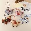 Cartoon Plush Horse Keychain Auspicious Horse Zodiac Animal For The Year Of The Horse A Lucky Charm For Bags Ornaments Gift