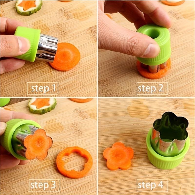 Vegetable Cutter Shapes Stainless Steel Durable DIY Fruit Cookie Stamps Cake Food Cutting Mold Kitchen Tool Kitchen Accessories