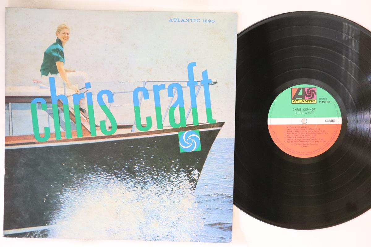 

LP Record CHRIS CONNOR - Chris Craft P4516A ATLANTIC 1975 Japan Jazz Used