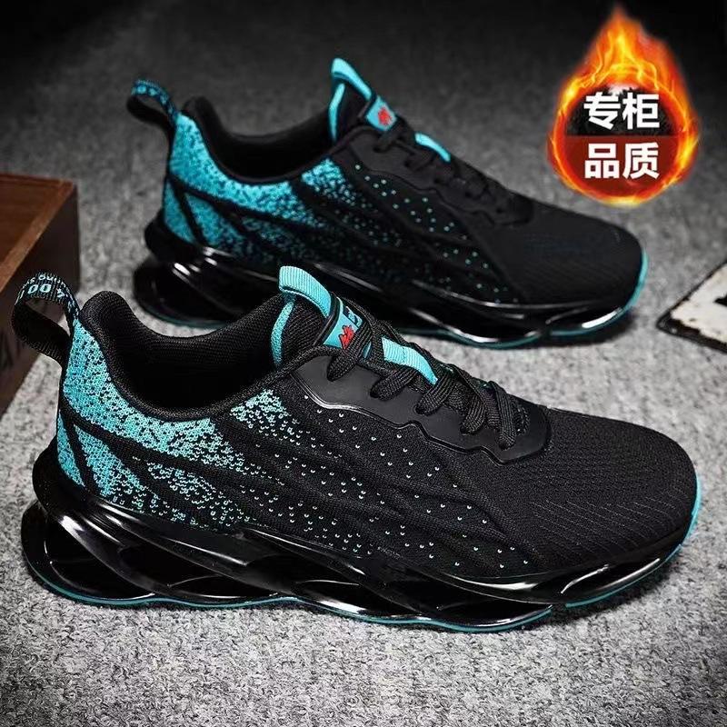 Men's Shoes Blade Wide Mesh Breathable Casual Shoes Fashion Versatile Sports Shoes Running Shoes Soft Sole Shoes Men