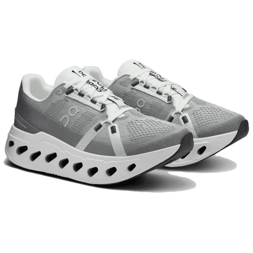 On Cloudeclipse Soft And Comfortable Low Top Running Shoes Women's Gray White 3WD30092547