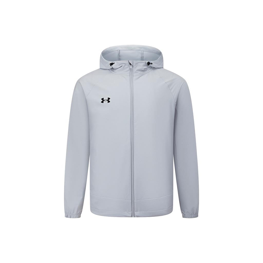 Under Armour Windproof Water-Resistant Loose Outdoor Running Cycling Hoodie Jacket Unisex Jacket 25600401-014