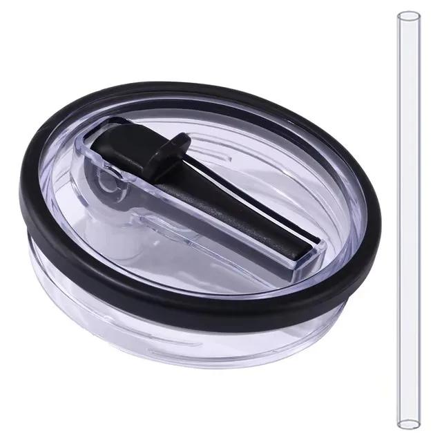 

40 унций для Stanley Spill-proof Cup Cover Сменная крышка для защиты окружающей среды Creative Spiral Straw Cover Cup Accessories флуоресцентный желтый