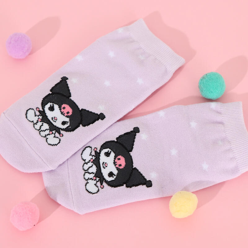 1 pair of Kuromi Star Kids  Short Socks No. 6