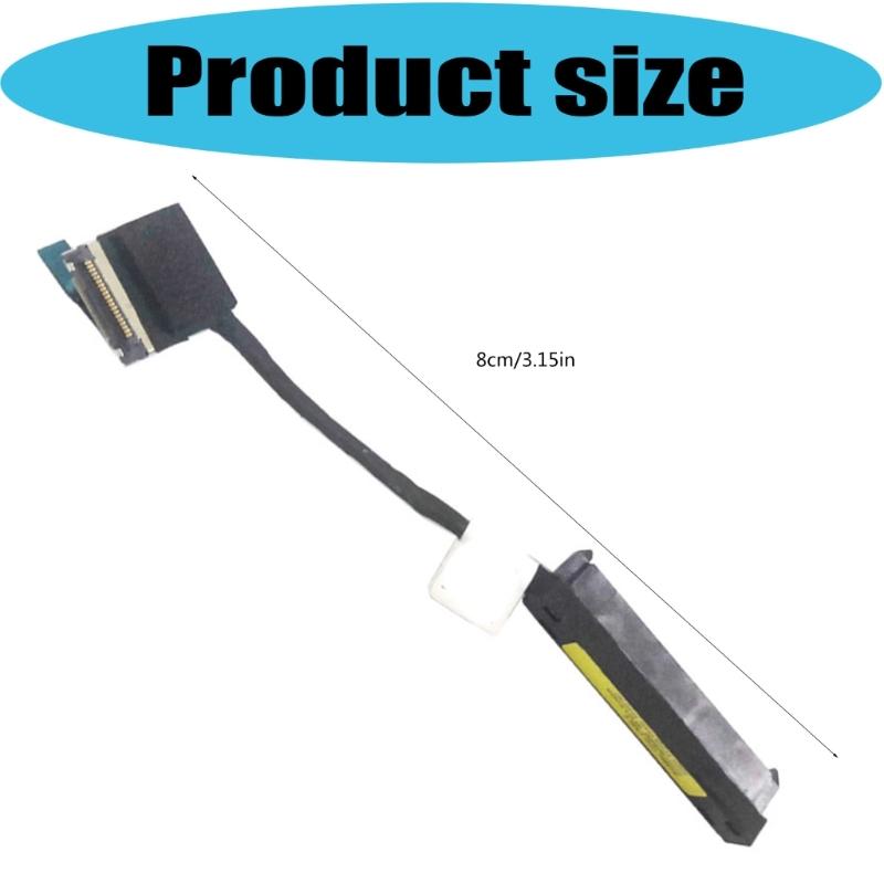 Hard Drive Connector Cable Replacement Part for E5570 5470 E5480 5490 04G9GN DC02C00B400 PC Desktop Hard Disc Installation Accessories