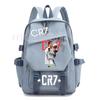 Ins Sports CR7 Backpacks Sports Casual Multi-pocket Capacity Teens Laptop School Bags Lightweight Women Men Travel Mochilas