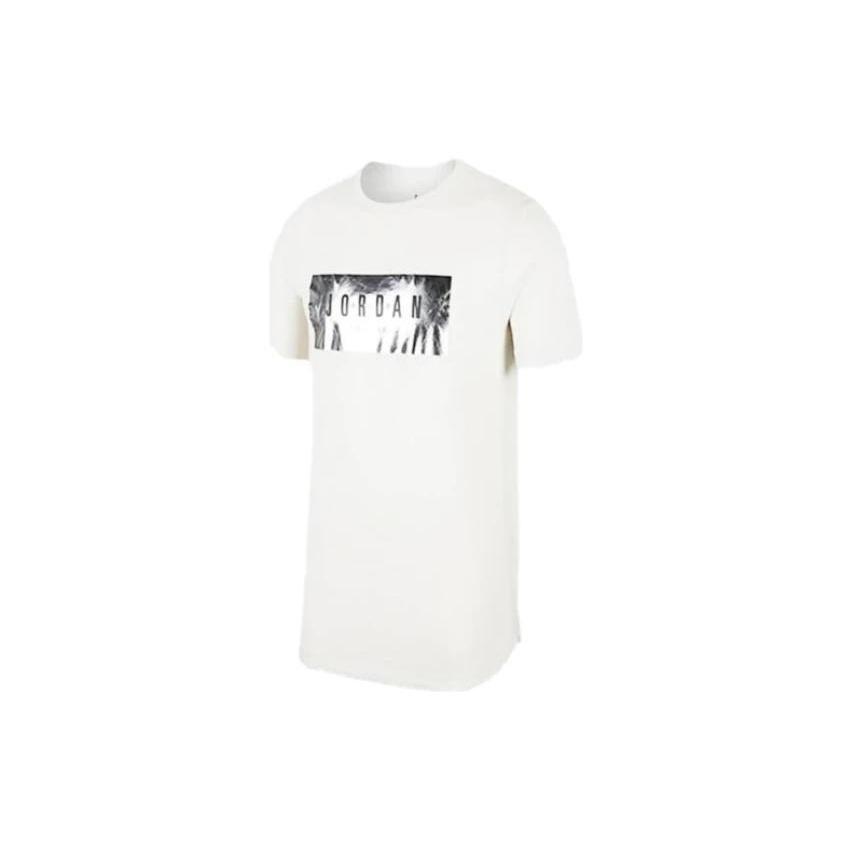Air Jordan Brand Cartoon pattern T-shirt  White  Men s AA1918-100 XL