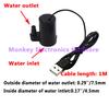 1pcs DC 1-1V USB Micro Submersible Mini Low Noise Brushless Water Pump for Aquariums Fish Tank Pond Fountain Hydroponics Garden