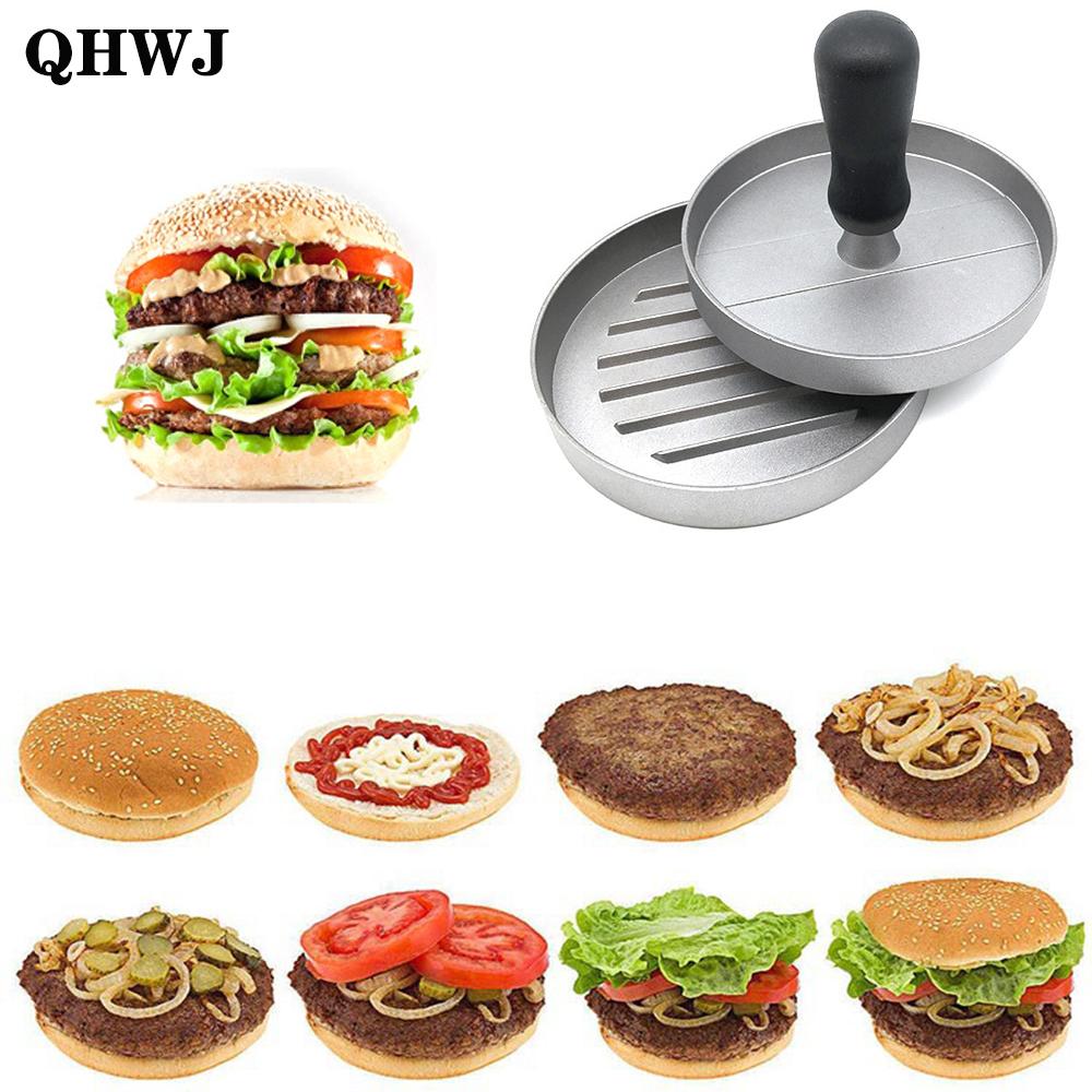 

Ручная форма для гамбургеров с антипригарным покрытием, пресс для мяса для гамбургеров