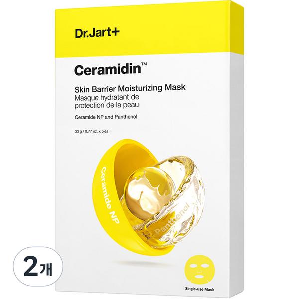 

Доктор. Jart Ceramidin Skin Barrier Увлажняющая маска 22г, 5 шт, 2 шт
