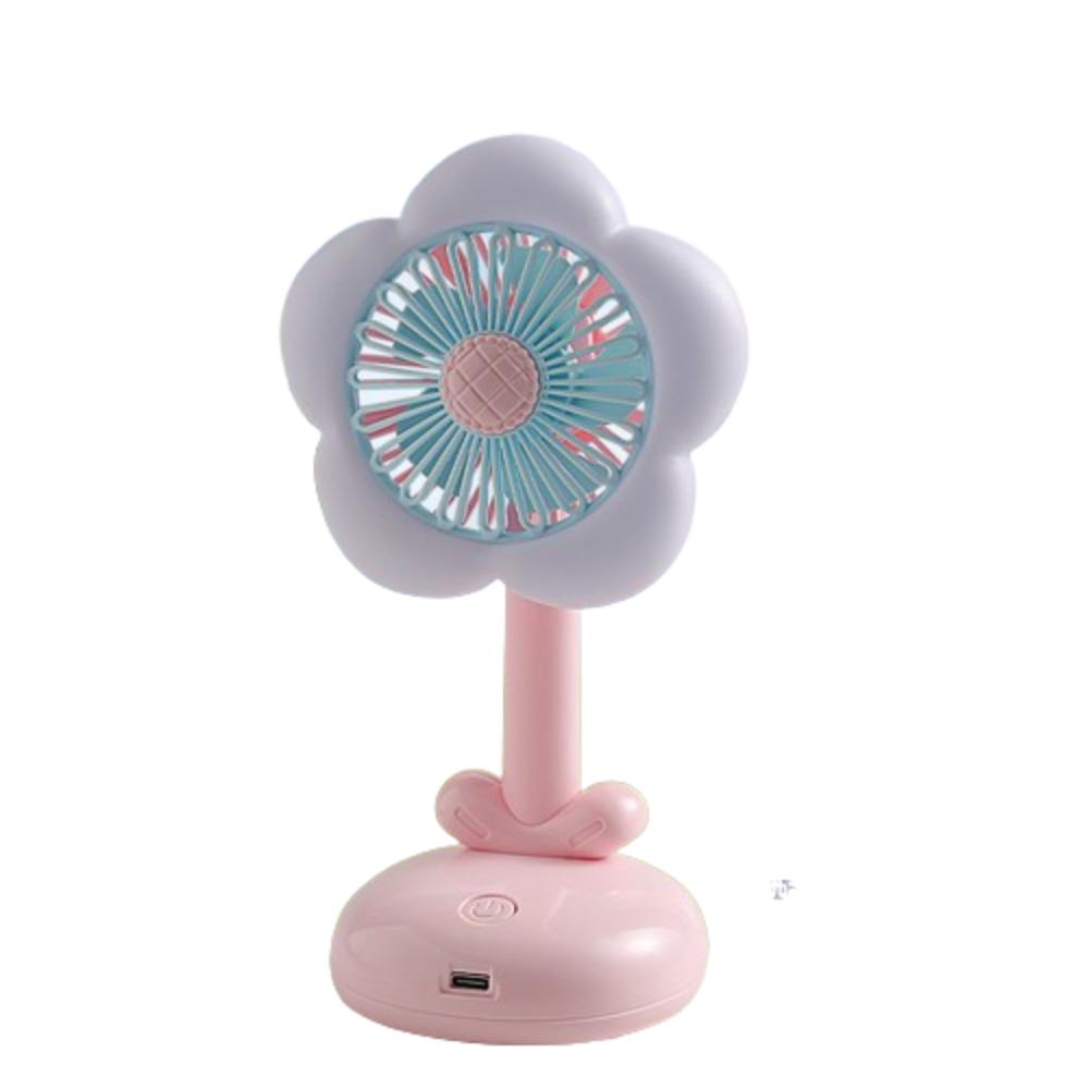Low Noise Flower Desktop Fan Multifunctional Cooling Fan Durable Air Cooler Summer Gift