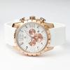 Salvatore Marra Men's Chronograph Business Analog Quartz Watch, White, PGWH, with Cleaning Cloth