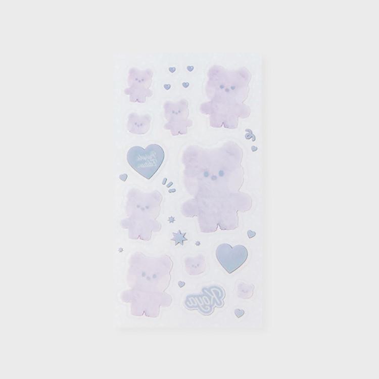 LINE FRIENDS BT21 KOYA Purple of Wish Edition Minini Sticker