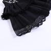 GMXIA Trend letnej halloweenskej párty Slim-fit Chain Cross Dvojitá gotická polovičná sukňa pre ženy