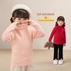 JELLYBABY Girls' Petal High-Neck Pullover Sweater