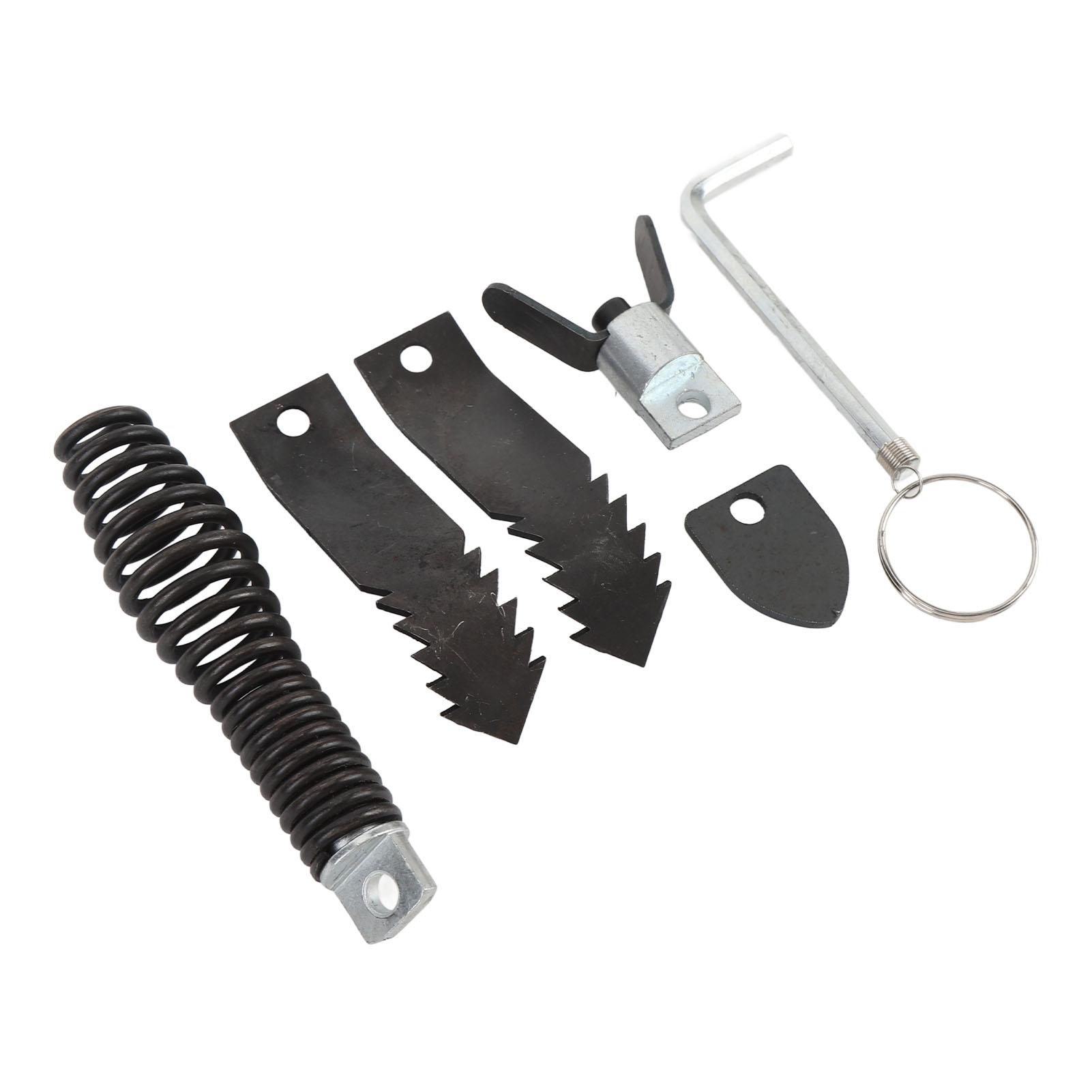 

Набор из 6 шт. режущих головок для очистки стоков Эффективное прочистка Засоров Машина для прочистки трубопроводов Режущая головка для 5/16 дюйма до 3/4