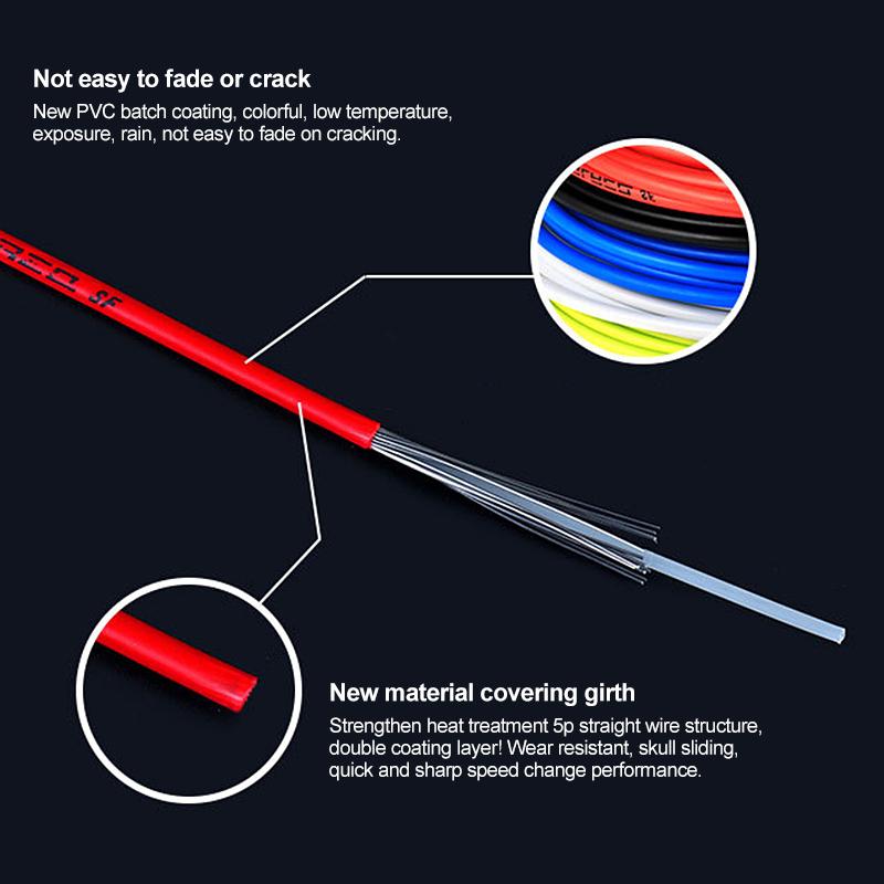 Wire For Bicycle Bike Shifters Derailleur Brake Cables Shift Cable Tube 4mm/5mm MTB Road Bike Shifter Brake Cable Line