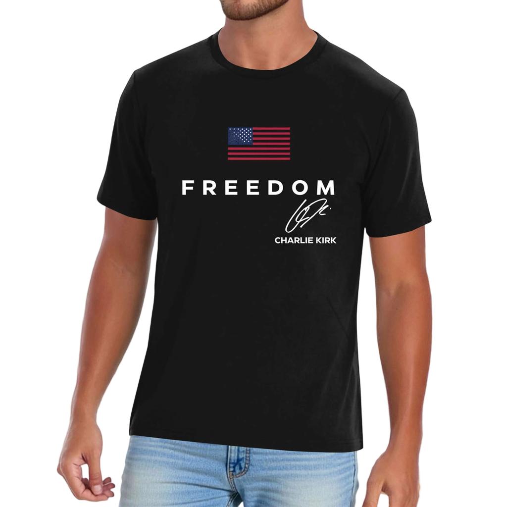 Men's Casual Daily Printed Top Round Neck T-shirt