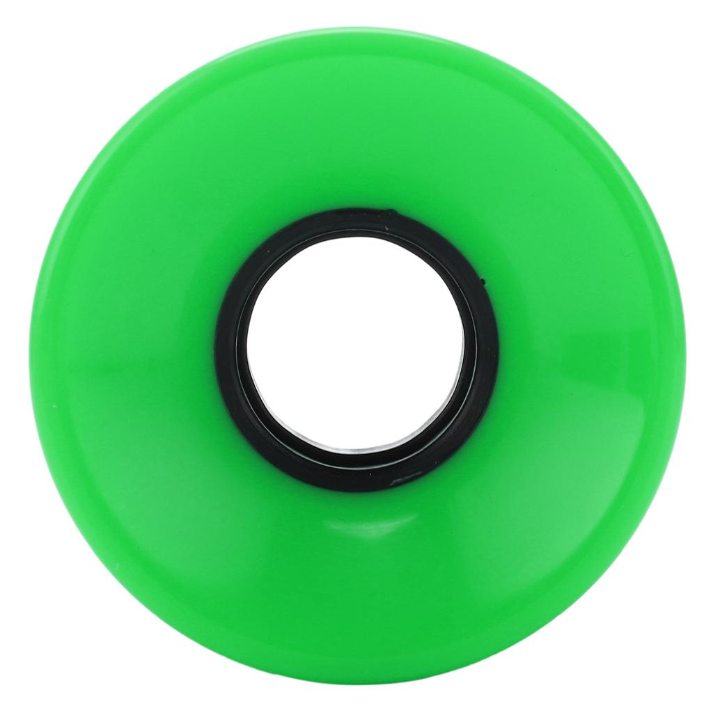 PUENTE 4pcs 60x45mm Skateboard Wheels 78A Longboard Cruiser Wheels Replacement PartsGreen
