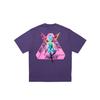 Tri Fairy T-Shirt Purp Unisex Tops Purple P28TS119