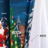 Custom High-Precision Blackout Silk Christmas Curtains with Grommet/Rod Pocket