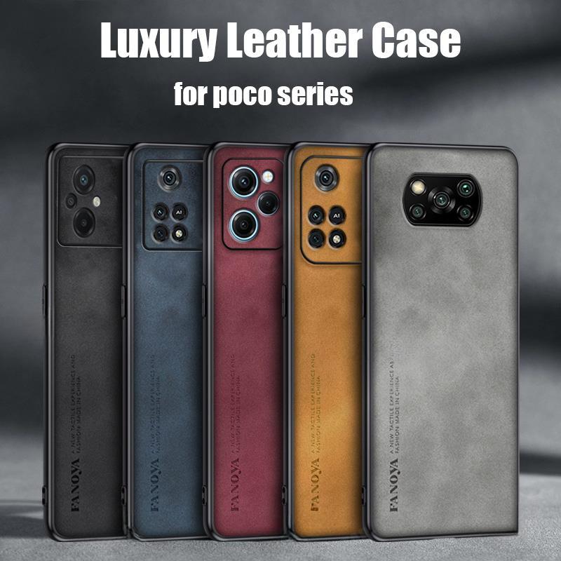 

Роскошный чехол из овчины Poko X 5 3 M 4 для Xiaomi Mi Poco X3 Nfc X4 ​​M4 X5 Pro 4g M5 M4 M3 F5 F2 F3 X4 F4 GT 5g, чехол X4pro X3pro