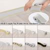 2 Rolls Self-Adhesive Waistline Printed Tape Foam Self-Adhesive Corner Trim for Ceiling Office Living Room Door Frame