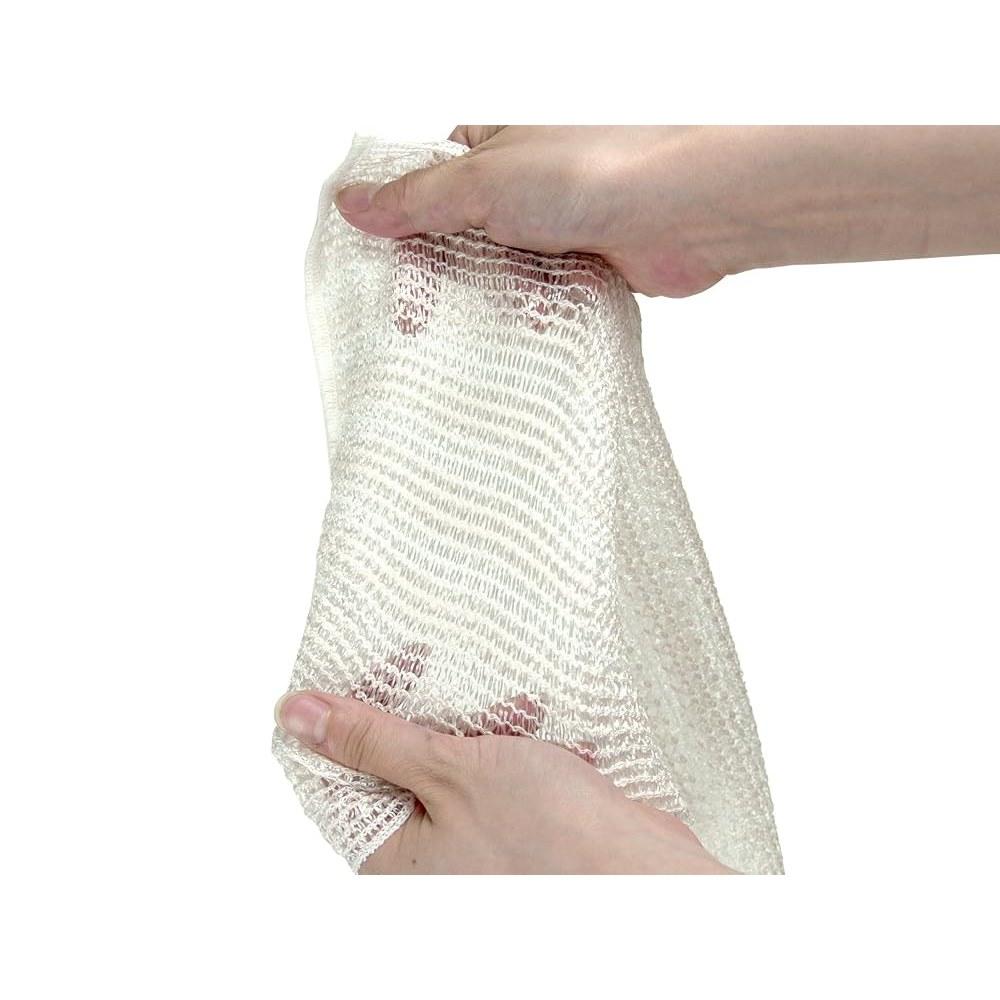 Zenmi Corn-Based Body Towel Beige 100×23cm Natural Material Made in Japan