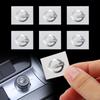 Wskpa9 Car Accessories 10Pc Interior 3D Nickel Metal Decoration Sticker Badges For Nissan Nismo X-Trail 1 Qashqai Juke Sentra Note Leaf