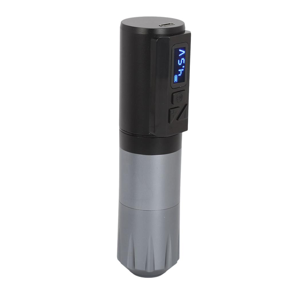 1800mAh Wireless Rotary Tattoo Pen Kit OLED 3.5mm Stroke Fast Charging 2 in 1 Cartridge Tattoo