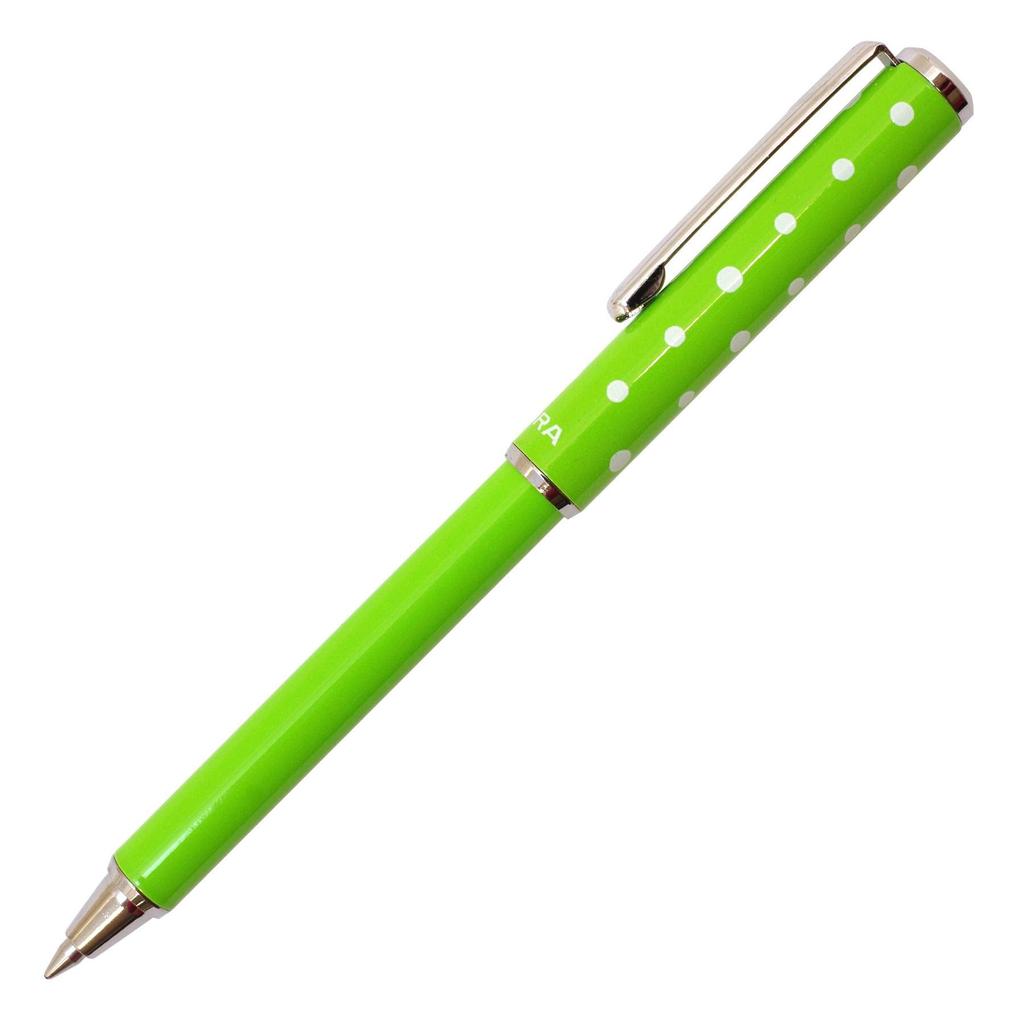 ZEBRA Limited Edition Ballpoint Pen Slide-Style Oil-Based SL-F1mini (0.7mm) [Neon Green] BA56-PC